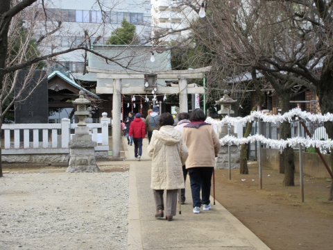 足取りも軽く♪