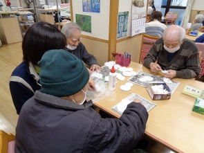 男性だけの手工芸！