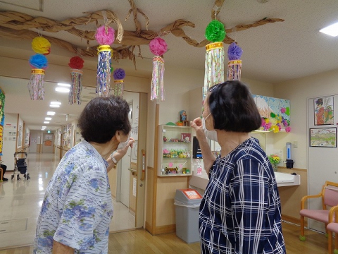 仙台の七夕飾りをイメージしてます！