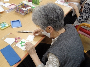 集中していらっしゃいます