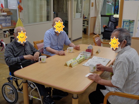 和やかに談笑♪