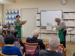 読み聞かせに引き込まれます