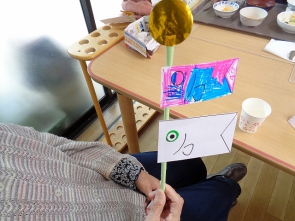 手作りのプレゼント嬉しいわ♪