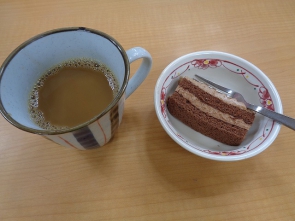 美味しいコーヒーとケーキも楽しみです♪