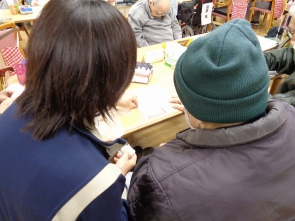職員が丁寧に手伝います！