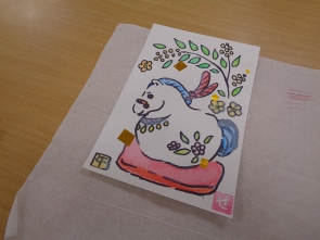 一番人気の午の絵