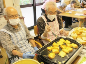 　　　　　　　　　　慣れた手つき！！