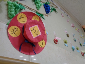　　お客様の作品も飾ります！