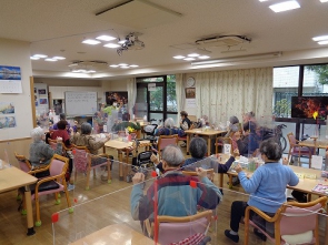 　　　　　集団体操も楽しい！！