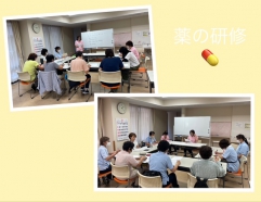 サ責が作成した資料を基に行いました。