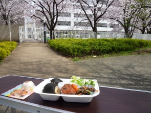 お弁当とお饅頭