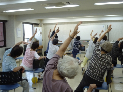 １回目より２回目、２回目より３回目、腕がよく伸びるようになります。