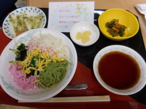 お素麺ランチ