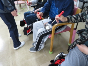 大きさを変えて第2回戦。