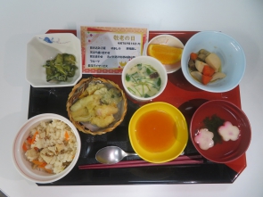 豪華な行事食