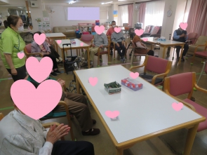 大きな声！大きく体を動かし！
